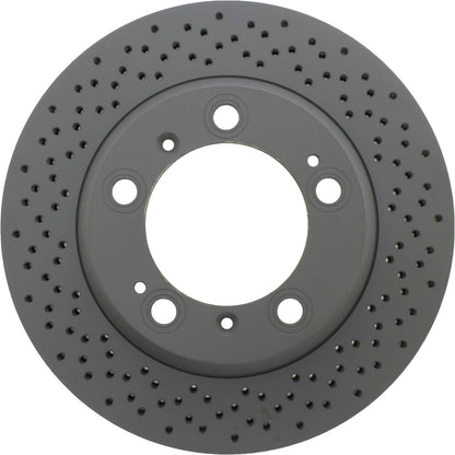 StopTech Sportstop Cryo Cross Drilled Brake Rotor; Front Right