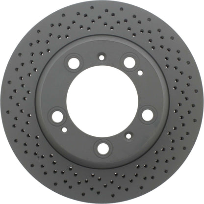 StopTech Sport Cryo Cross Drilled Brake Rotor; Front Right