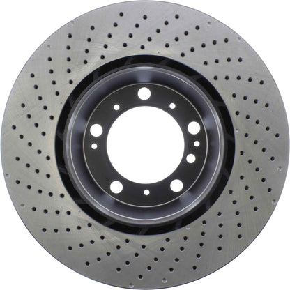Centric Parts Disc Brake Rotor Premium OE Style Drilled with Electrocoating finish 128.37085