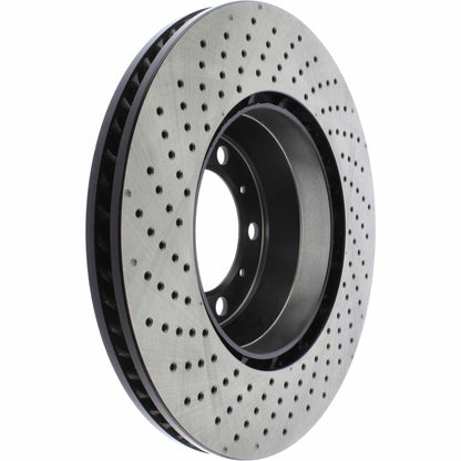 Centric Parts Disc Brake Rotor Premium OE Style Drilled with Electrocoating finish 128.37085