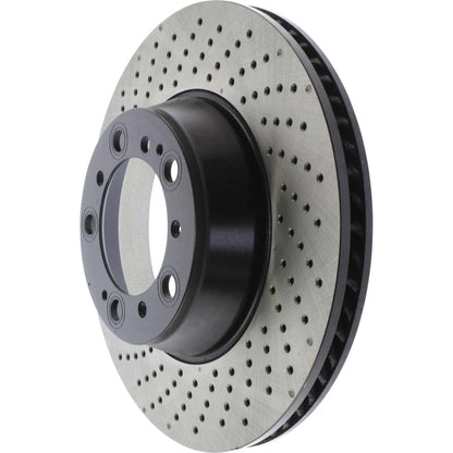 Centric Parts Disc Brake Rotor Premium OE Style Drilled with Electrocoating finish 128.37086