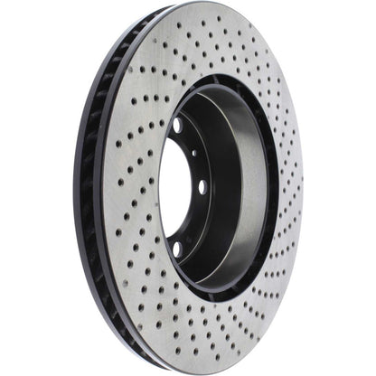Centric Parts Disc Brake Rotor Premium OE Style Drilled with Electrocoating finish 128.37086