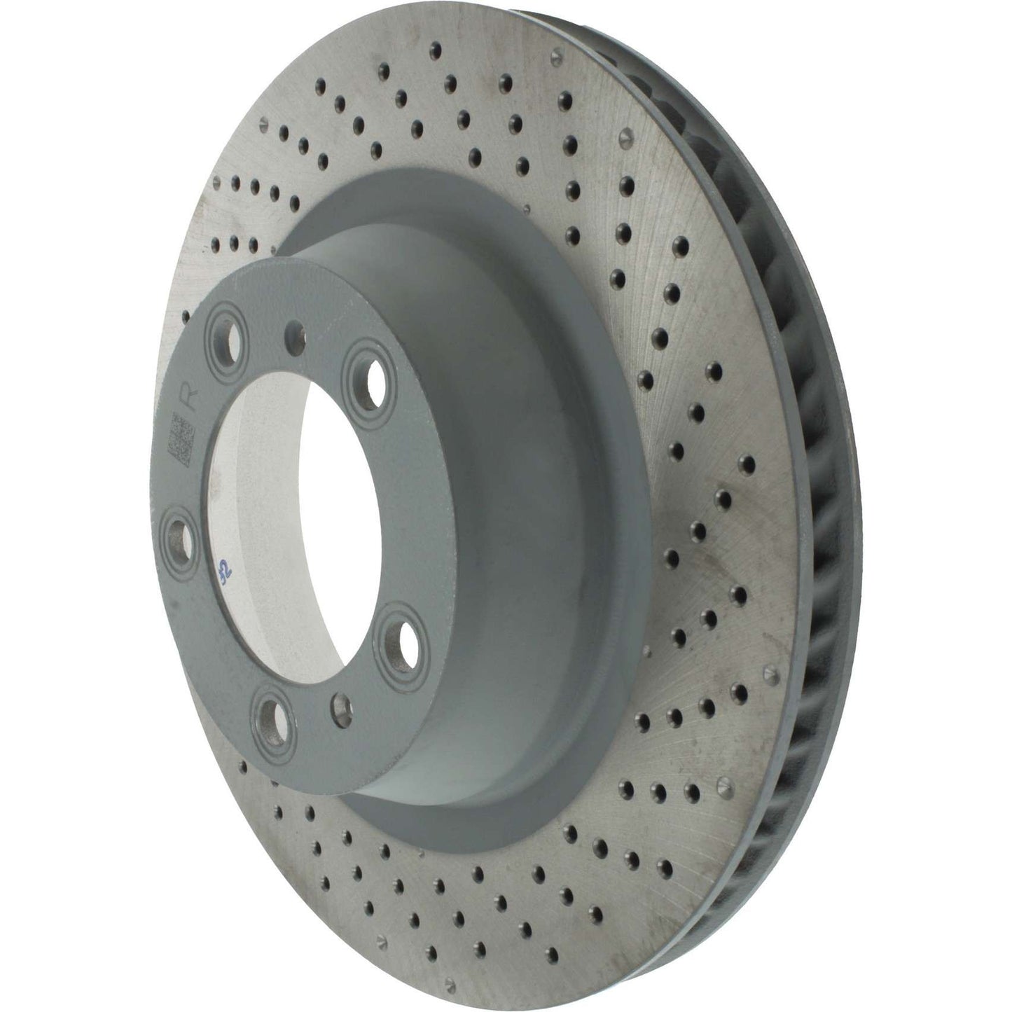 Stoptech Centric 13-16 Porsche 911 Drilled Rear Right Rotor 128.37091