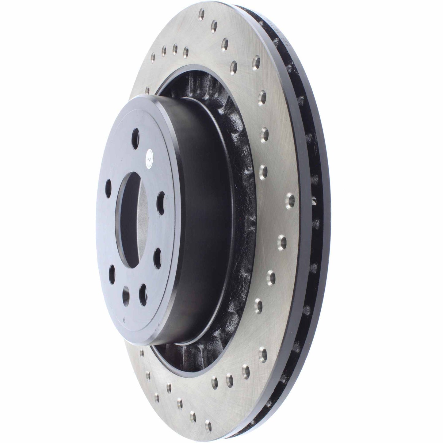 StopTech Sport Cryo Cross Drilled Brake Rotor; Front Right