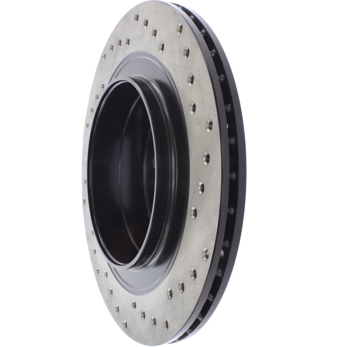 StopTech Sport Cryo Cross Drilled Brake Rotor; Rear Left