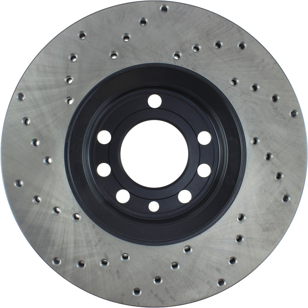 StopTech Sport Cryo Cross Drilled Brake Rotor; Rear Right