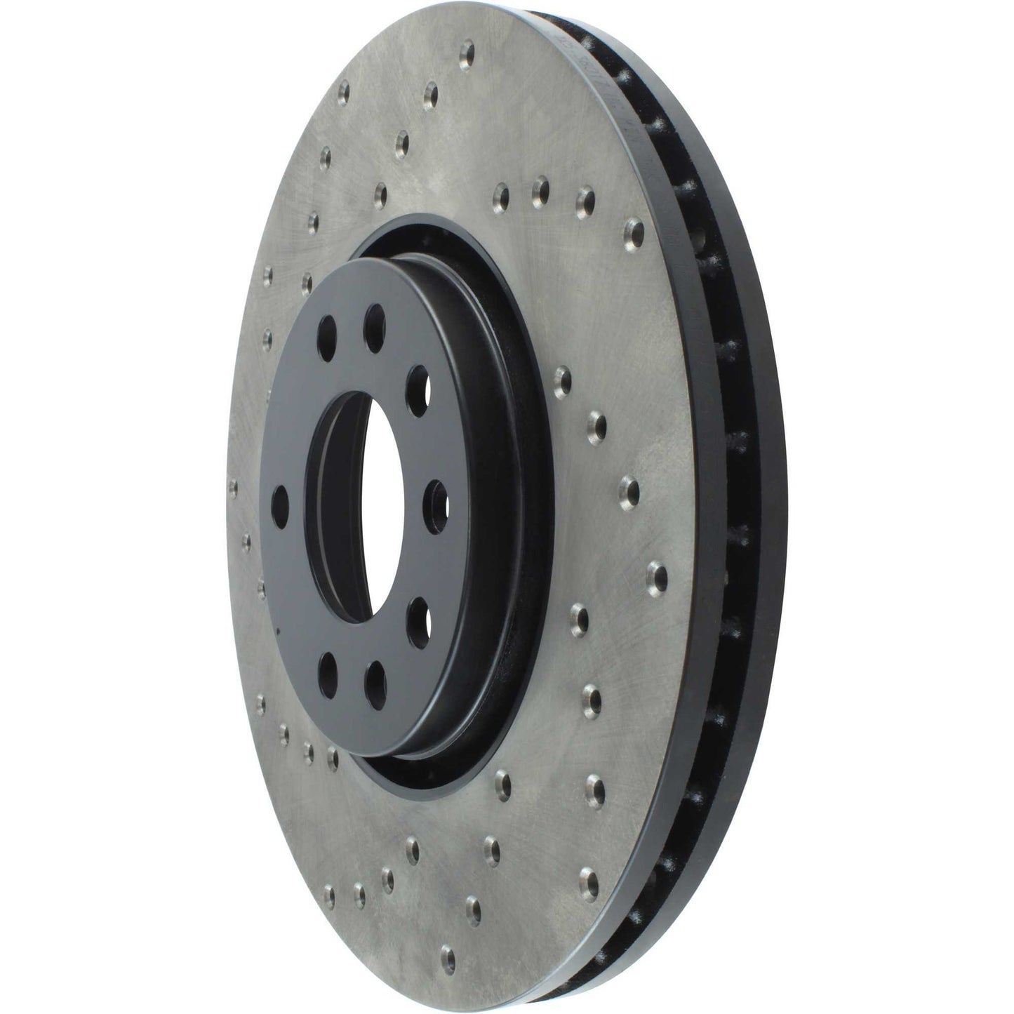 StopTech Sport Cryo Cross Drilled Brake Rotor; Front Left