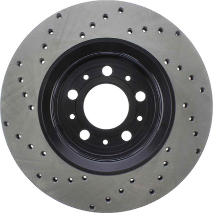 StopTech  Sport Cryo Cross Drilled Brake Rotor; Front Left