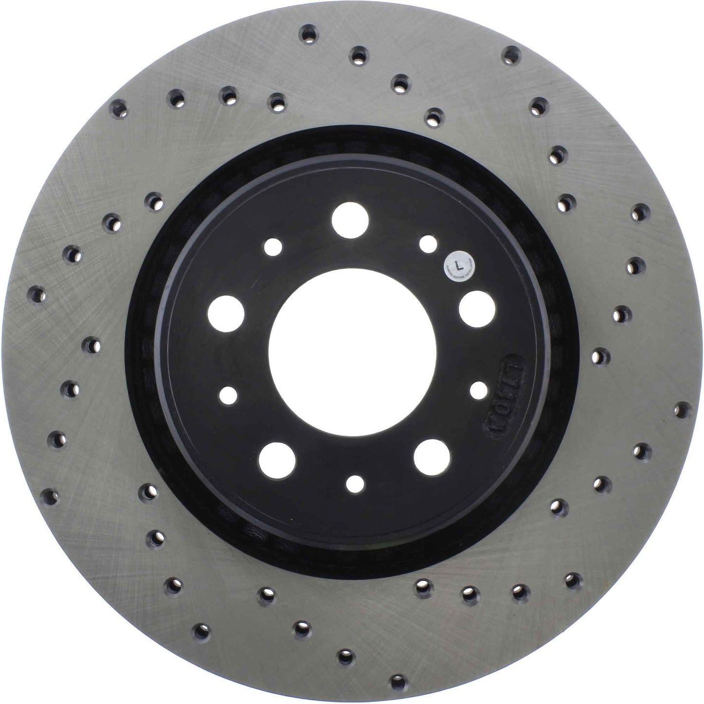 StopTech  Sport Cryo Cross Drilled Brake Rotor; Front Left