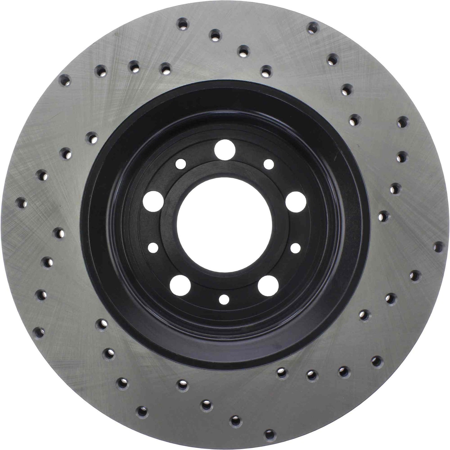 StopTech Sport Cryo Cross Drilled Brake Rotor; Front Right