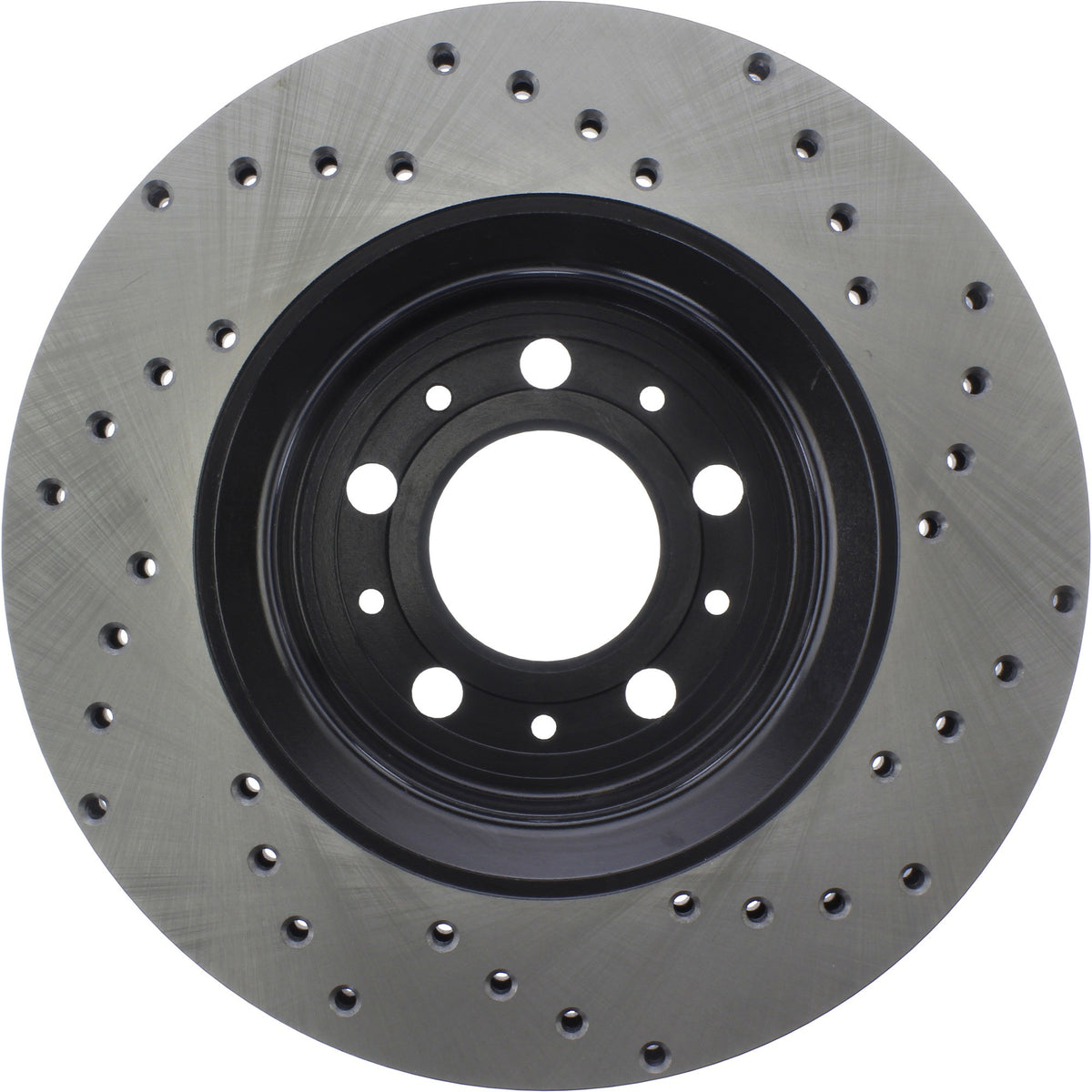 StopTech Sport Cryo Cross Drilled Brake Rotor; Front Right