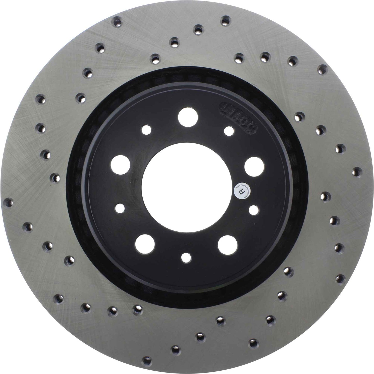 StopTech Sport Cryo Cross Drilled Brake Rotor; Front Right