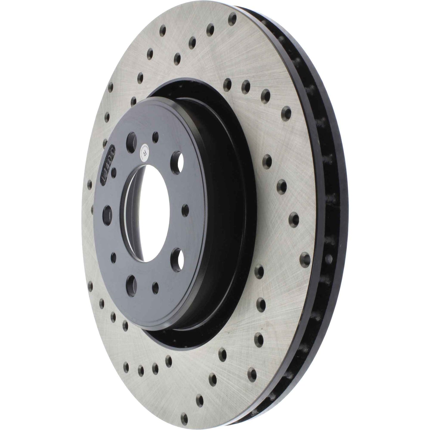 StopTech Sport Cryo Cross Drilled Brake Rotor; Front Right