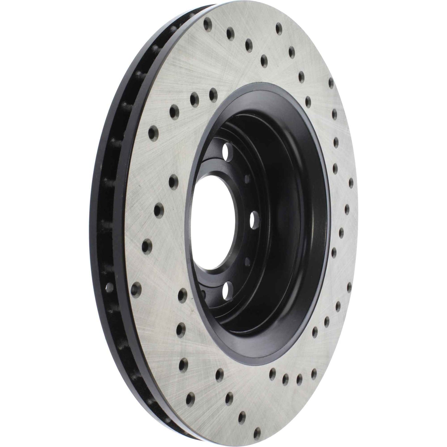 StopTech Sport Cryo Cross Drilled Brake Rotor; Front Right