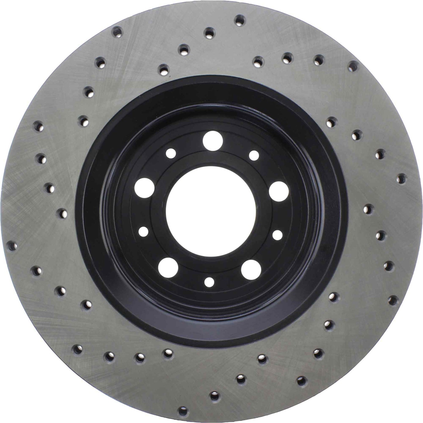 StopTech Sport Cryo Cross Drilled Brake Rotor; Rear Left