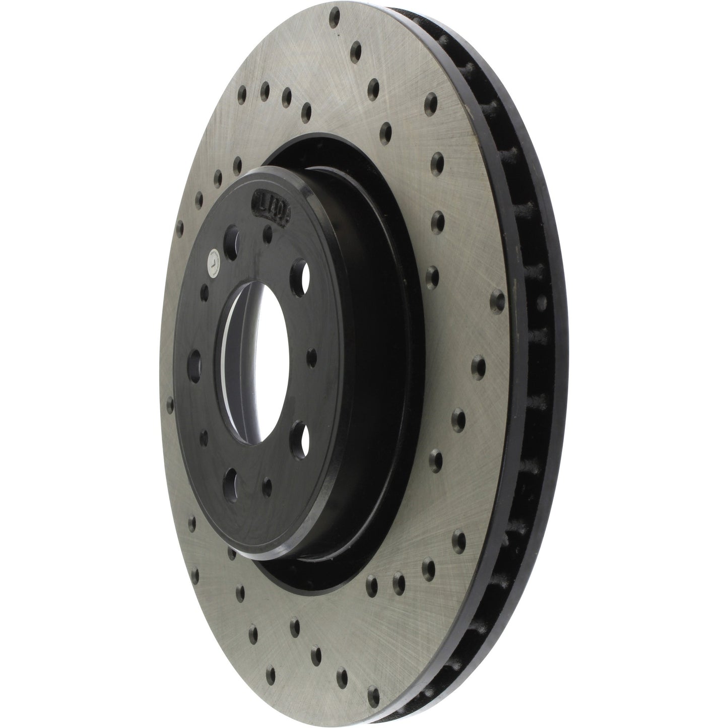 StopTech Sport Cryo Cross Drilled Brake Rotor; Rear Left