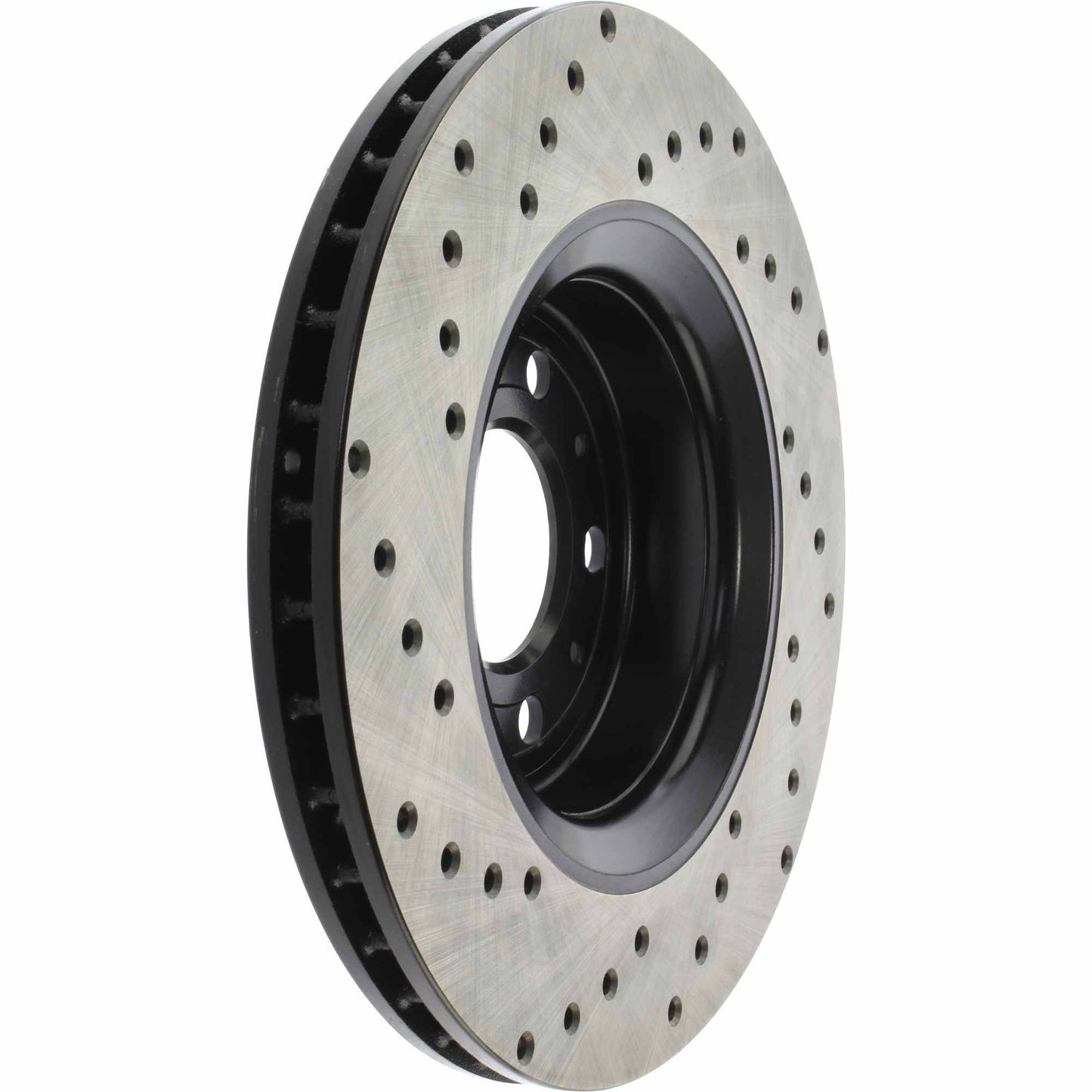 StopTech Sport Cryo Cross Drilled Brake Rotor; Rear Left