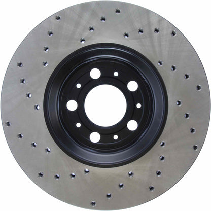 StopTech  Sport Cryo Cross Drilled Brake Rotor; Front Left