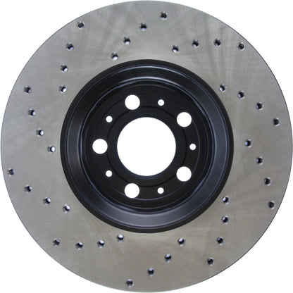 StopTech  Sport Cryo Cross Drilled Brake Rotor; Front Left