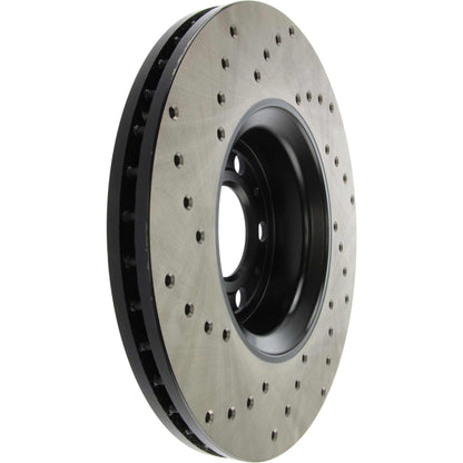 StopTech  Sport Cryo Cross Drilled Brake Rotor; Front Left