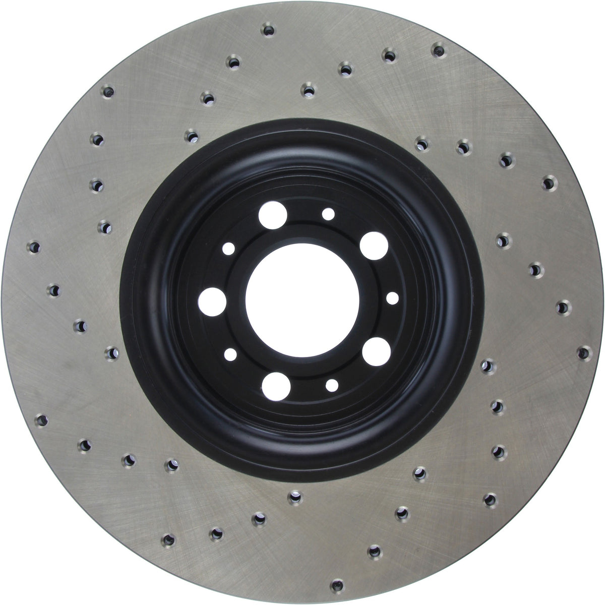 StopTech Sport Cryo Cross Drilled Brake Rotor; Front Left