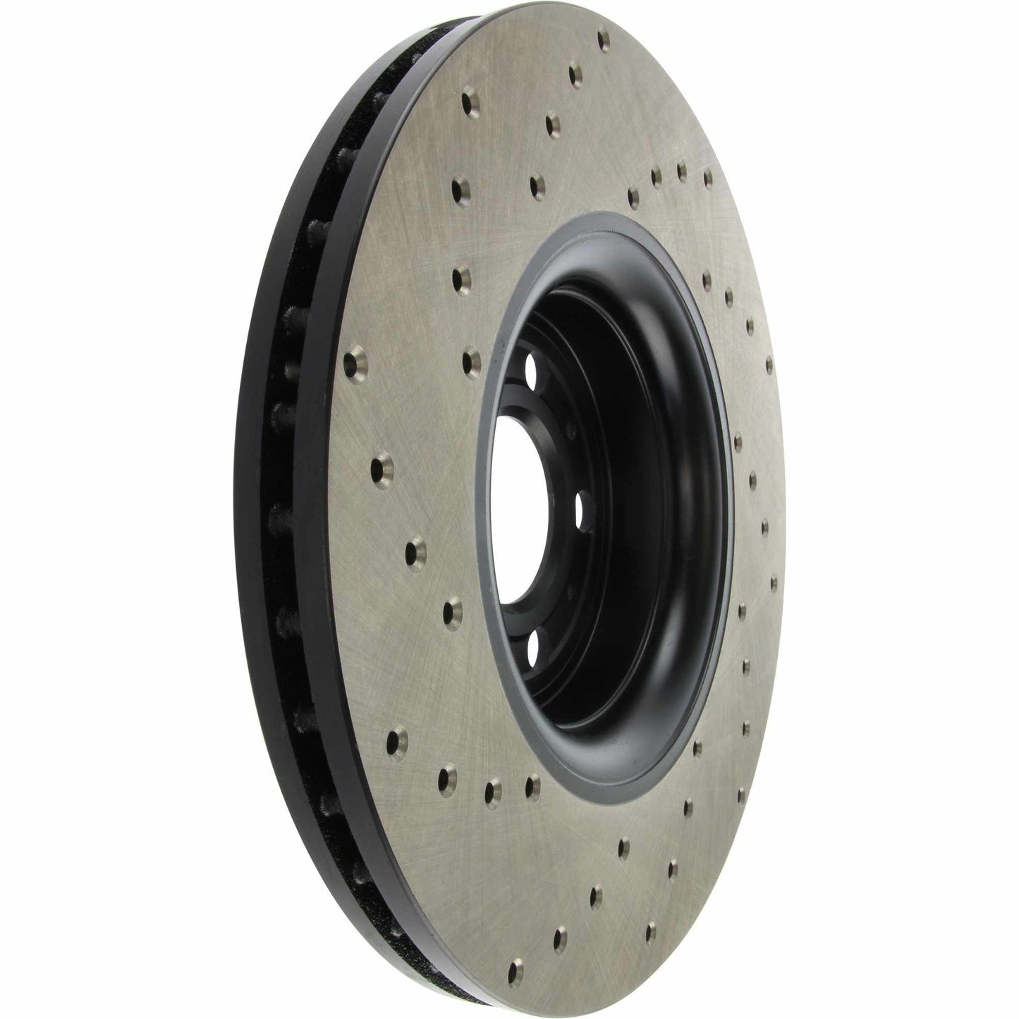 StopTech Sport Cryo Cross Drilled Brake Rotor; Front Left