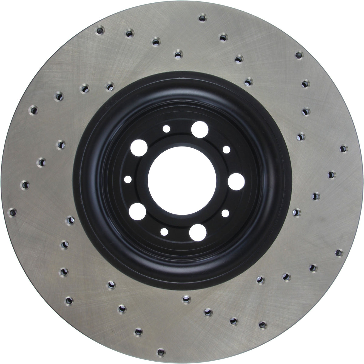 StopTech Sport Cryo Cross Drilled Brake Rotor; Front Right