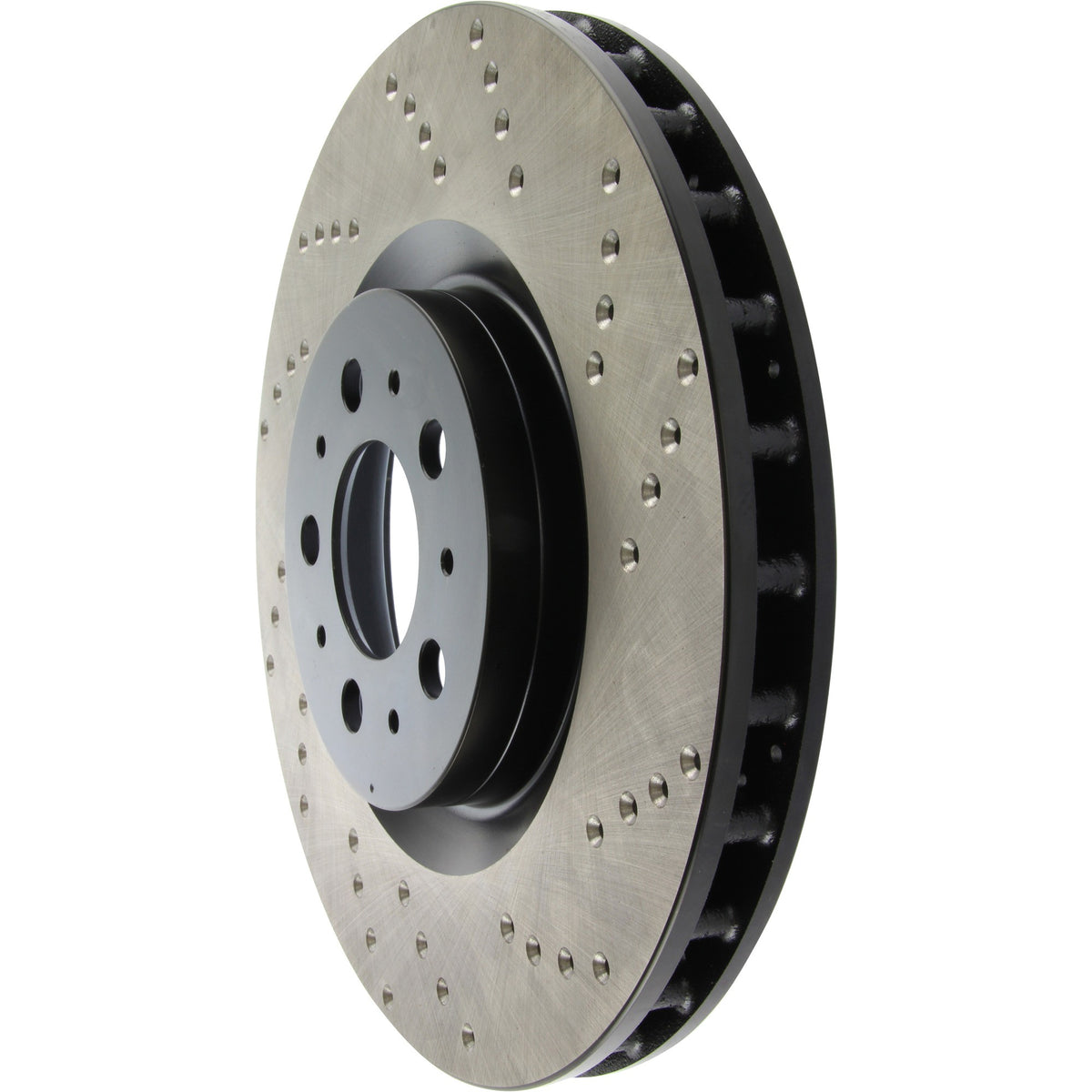 StopTech Sport Cryo Cross Drilled Brake Rotor; Rear Left