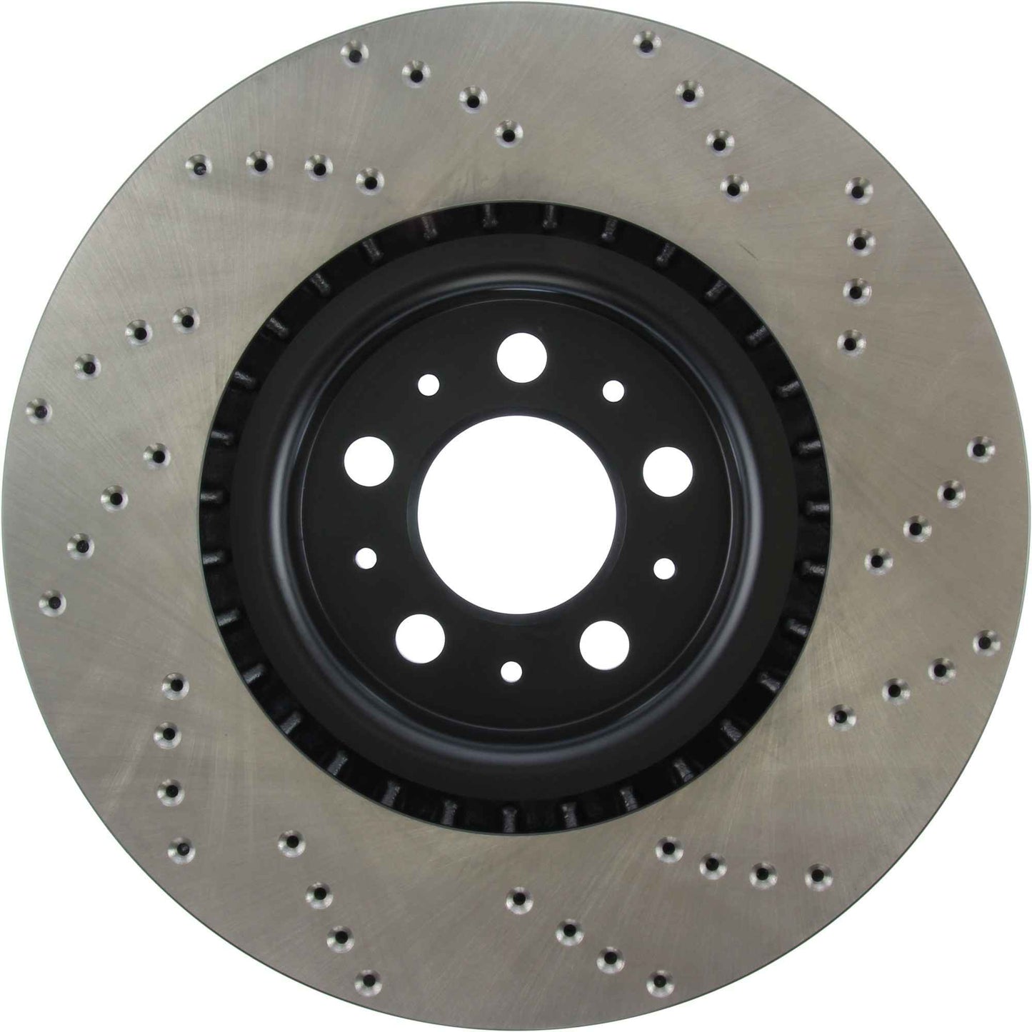 StopTech Sport Cryo Cross Drilled Brake Rotor; Rear Right