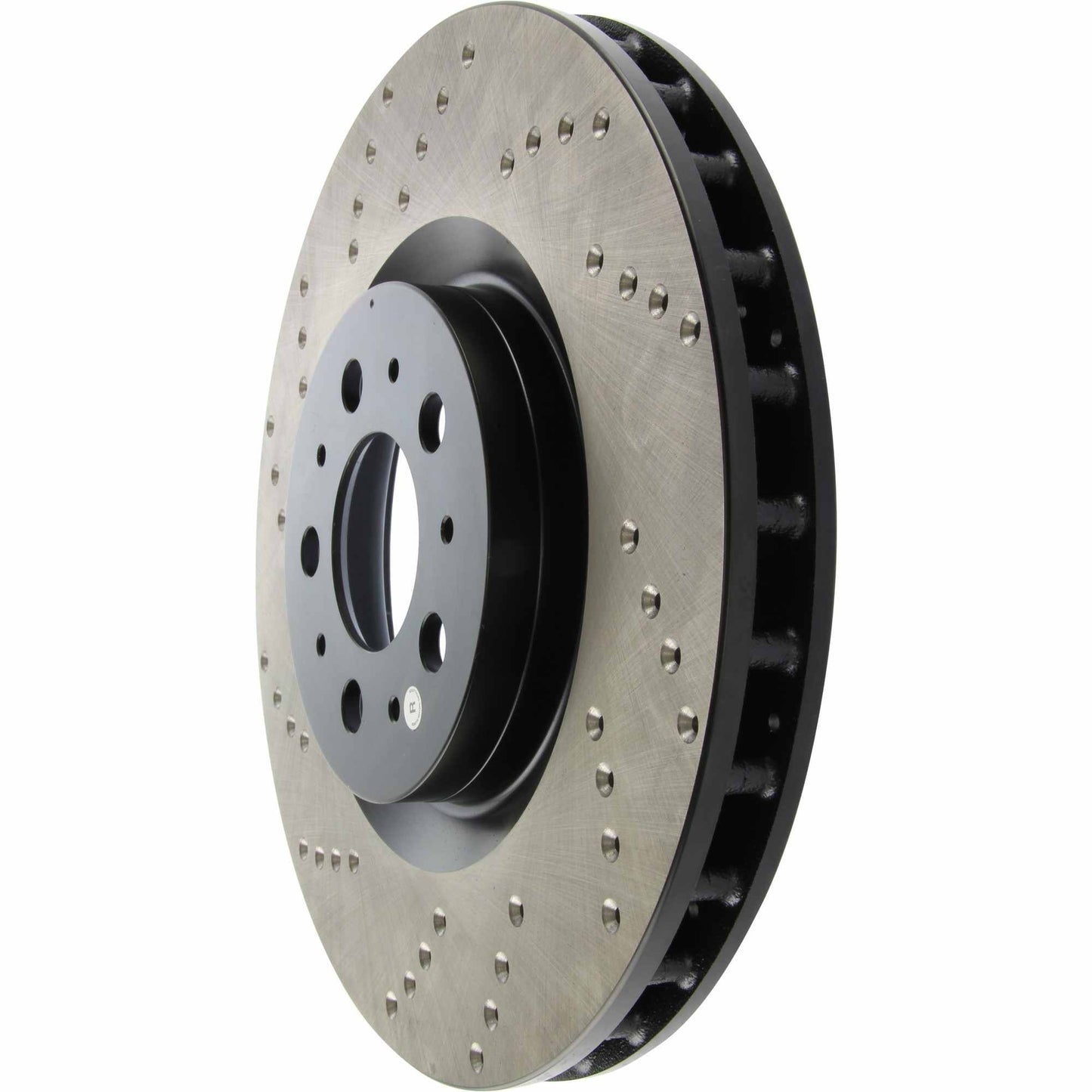 StopTech Sport Cryo Cross Drilled Brake Rotor; Rear Right