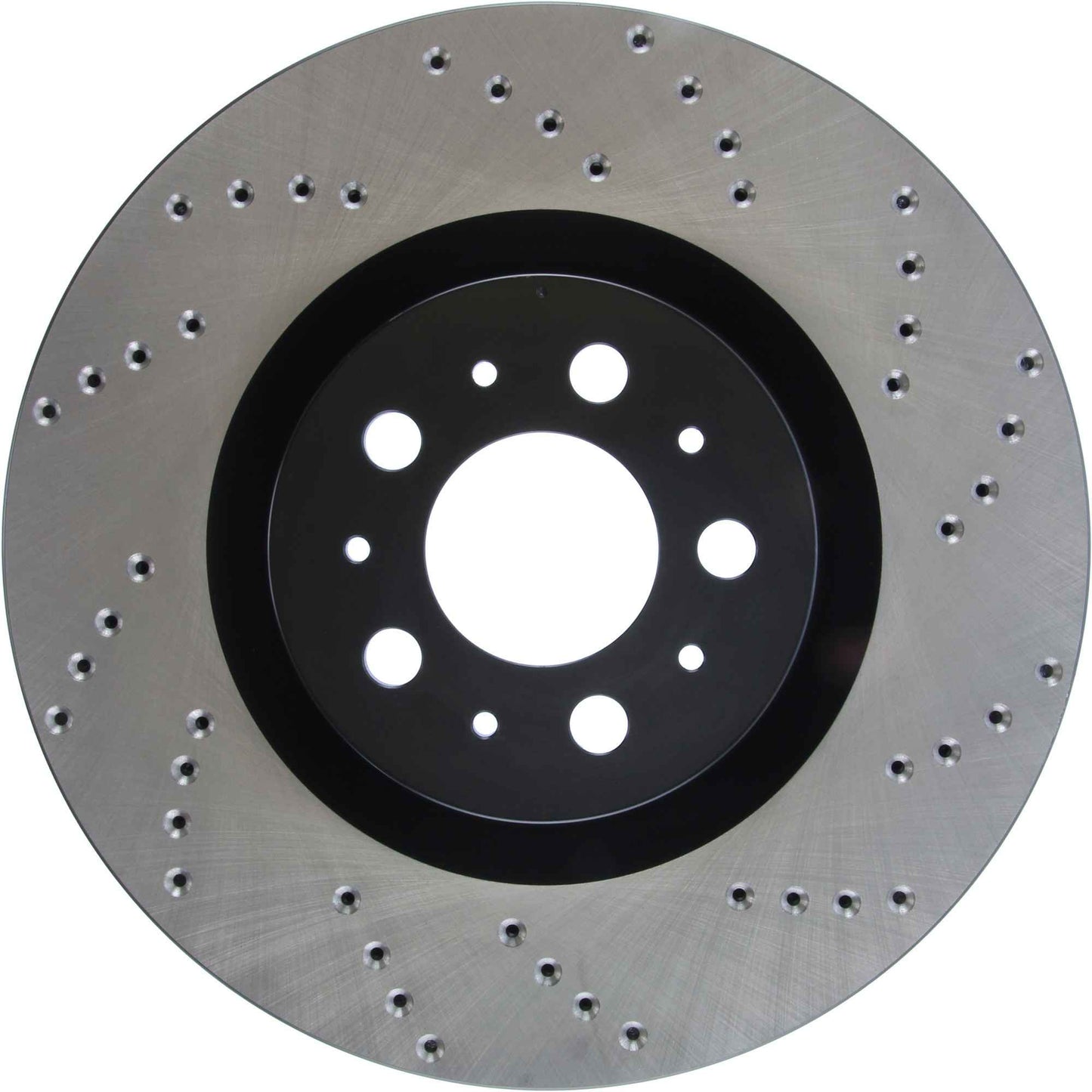 StopTech Sport Cryo Cross Drilled Brake Rotor; Front Left