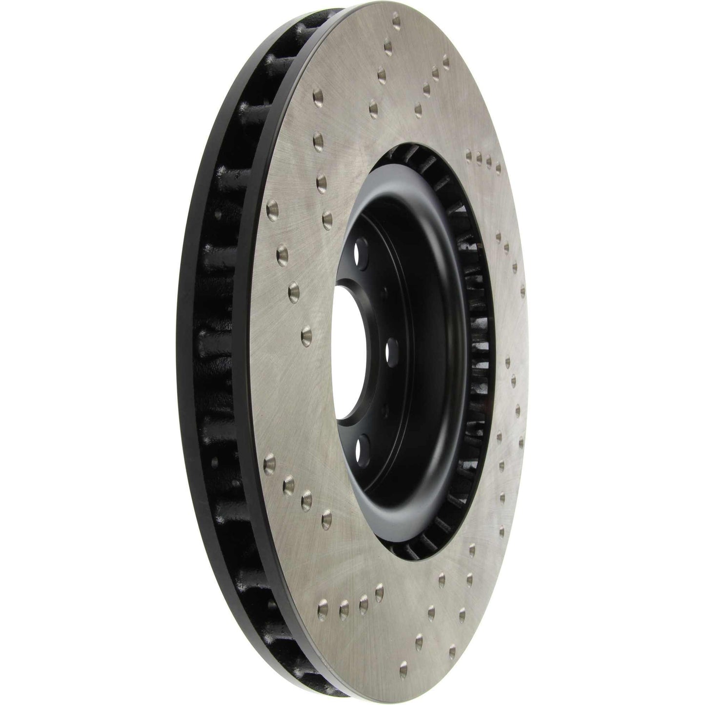 StopTech Sport Cryo Cross Drilled Brake Rotor; Front Left