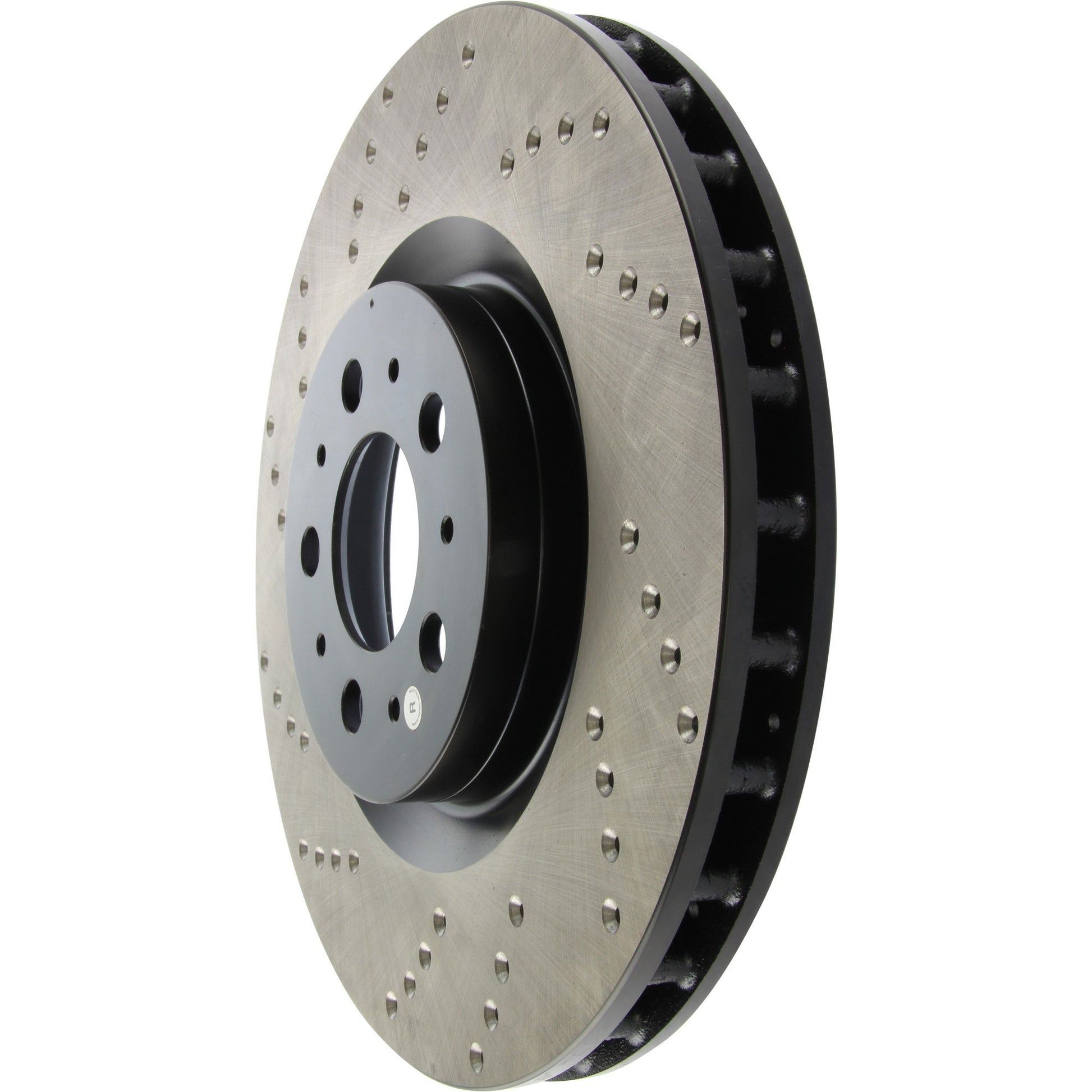 StopTech Sport Cryo Cross Drilled Brake Rotor; Front Right