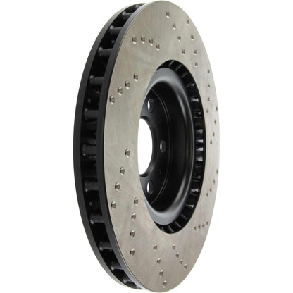 StopTech Sport Cryo Cross Drilled Brake Rotor; Front Right