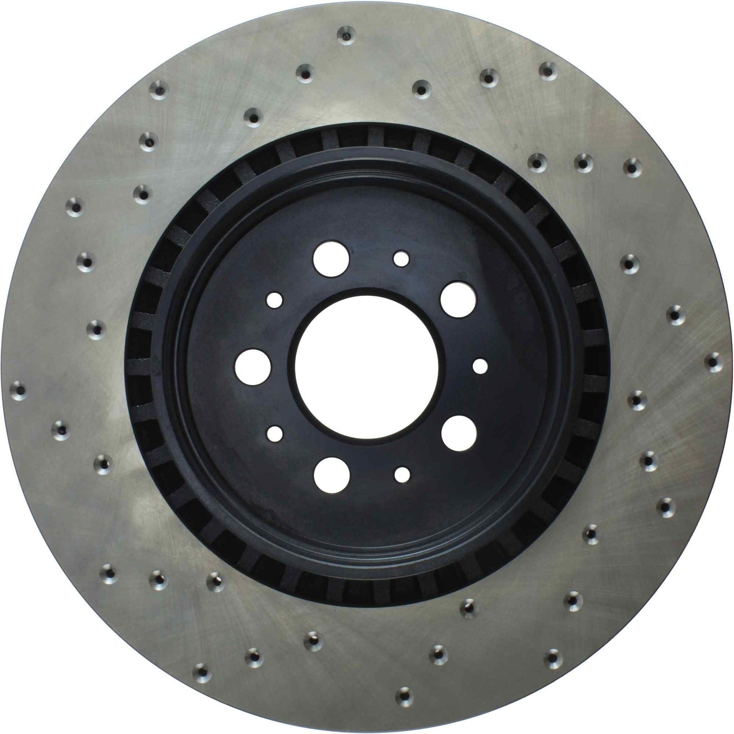 StopTech  Sport Cryo Cross Drilled Brake Rotor; Rear Left