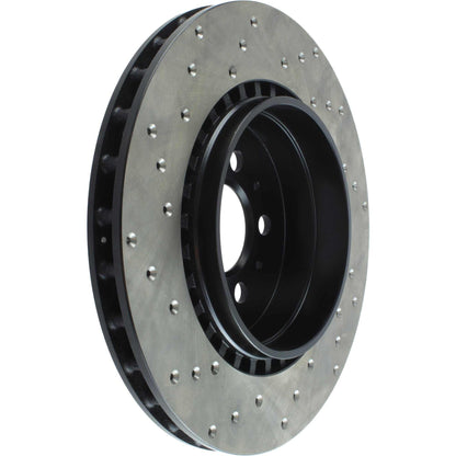 StopTech  Sport Cryo Cross Drilled Brake Rotor; Rear Left