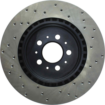 StopTech  Sport Cryo Cross Drilled Brake Rotor; Rear Right
