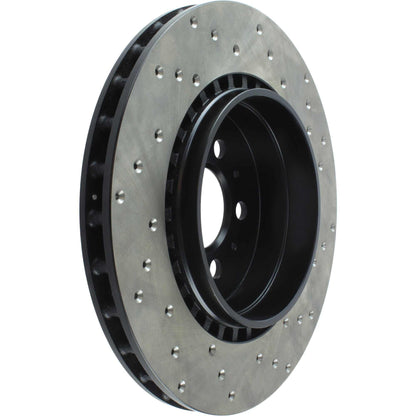 StopTech  Sport Cryo Cross Drilled Brake Rotor; Rear Right
