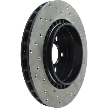 StopTech  Sport Cryo Cross Drilled Brake Rotor; Rear Right