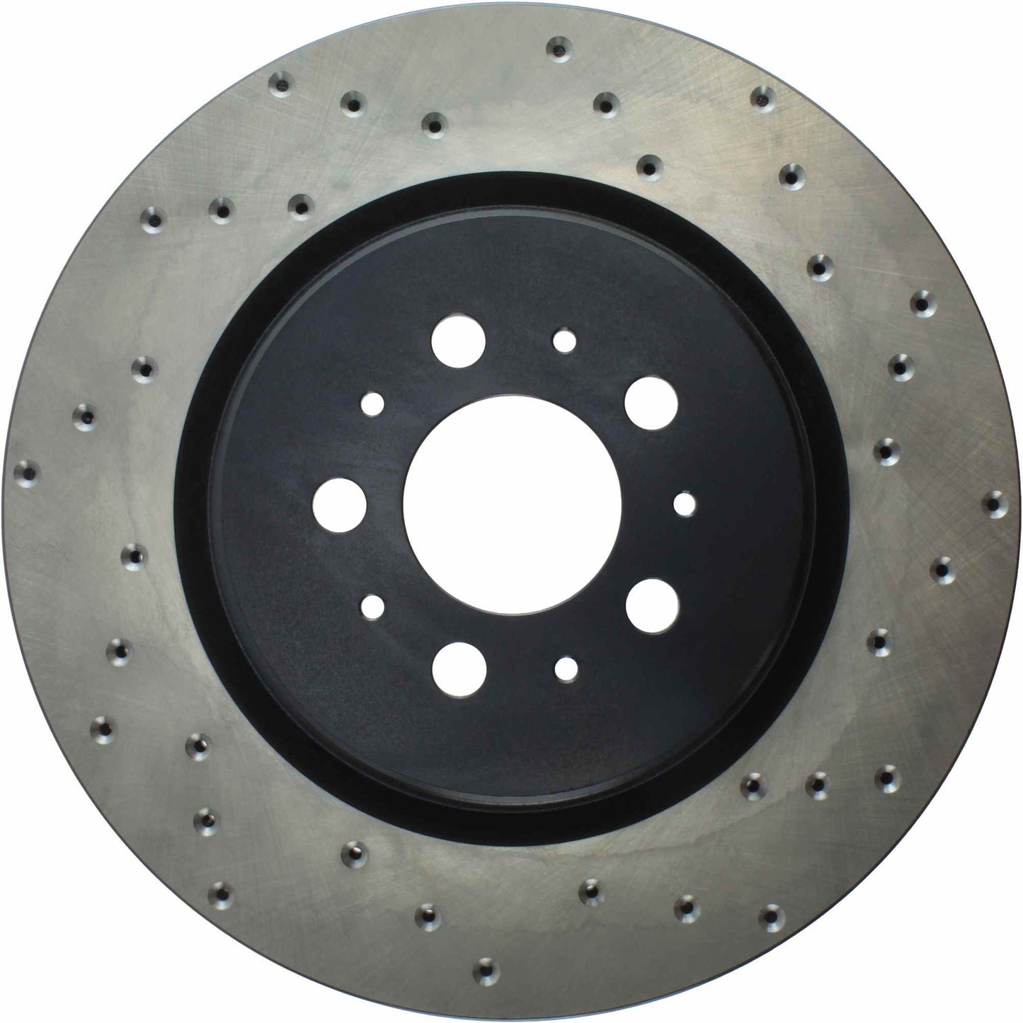 StopTech Sport Cryo Cross Drilled Brake Rotor; Front Left