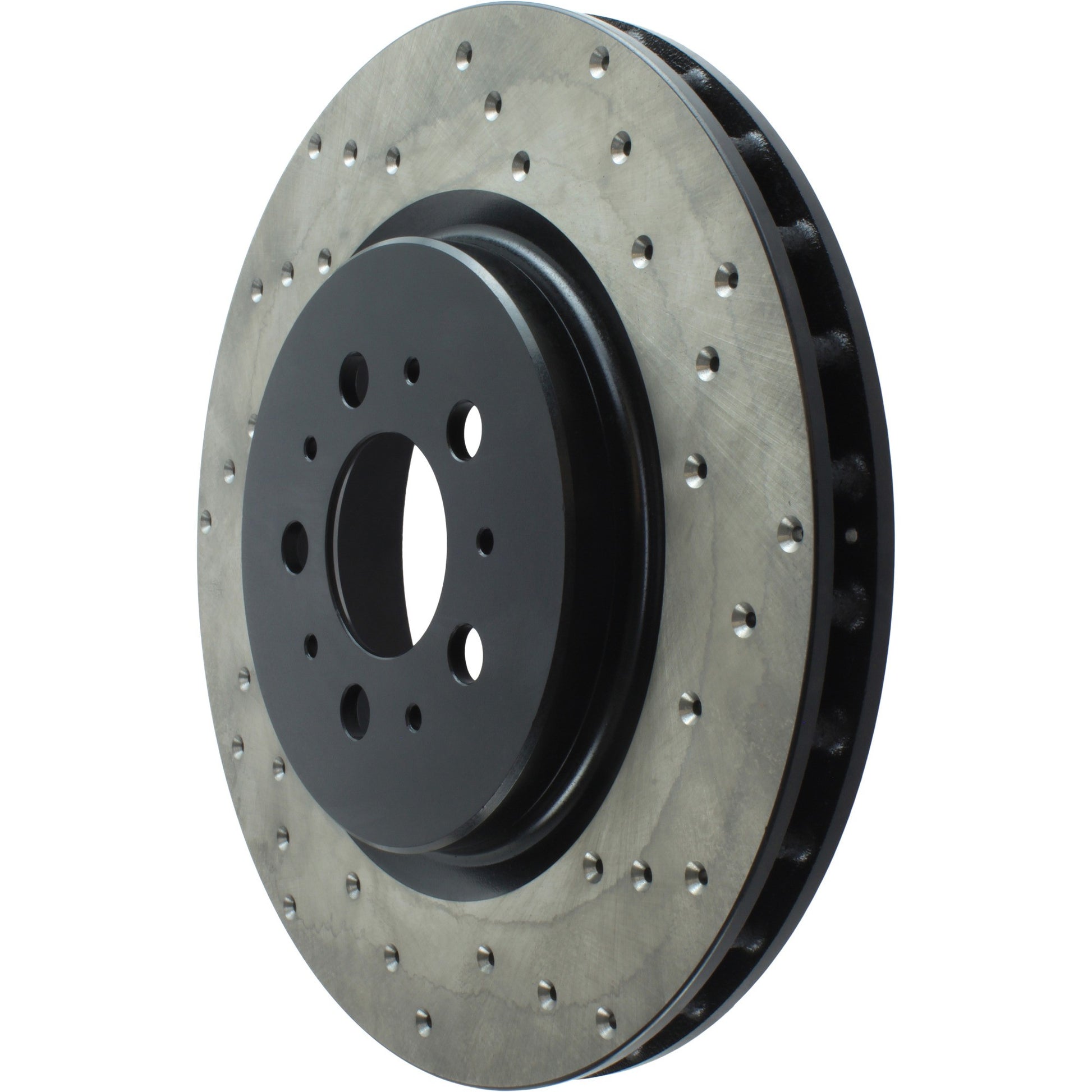 StopTech Sport Cryo Cross Drilled Brake Rotor; Front Left