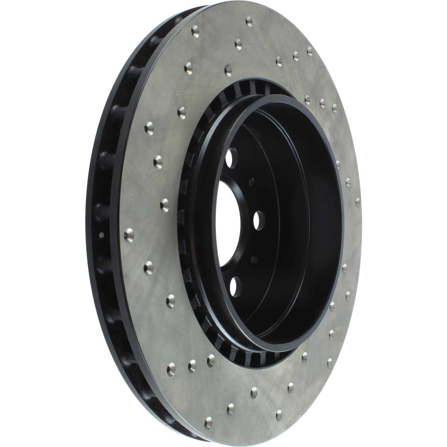 StopTech Sport Cryo Cross Drilled Brake Rotor; Front Left