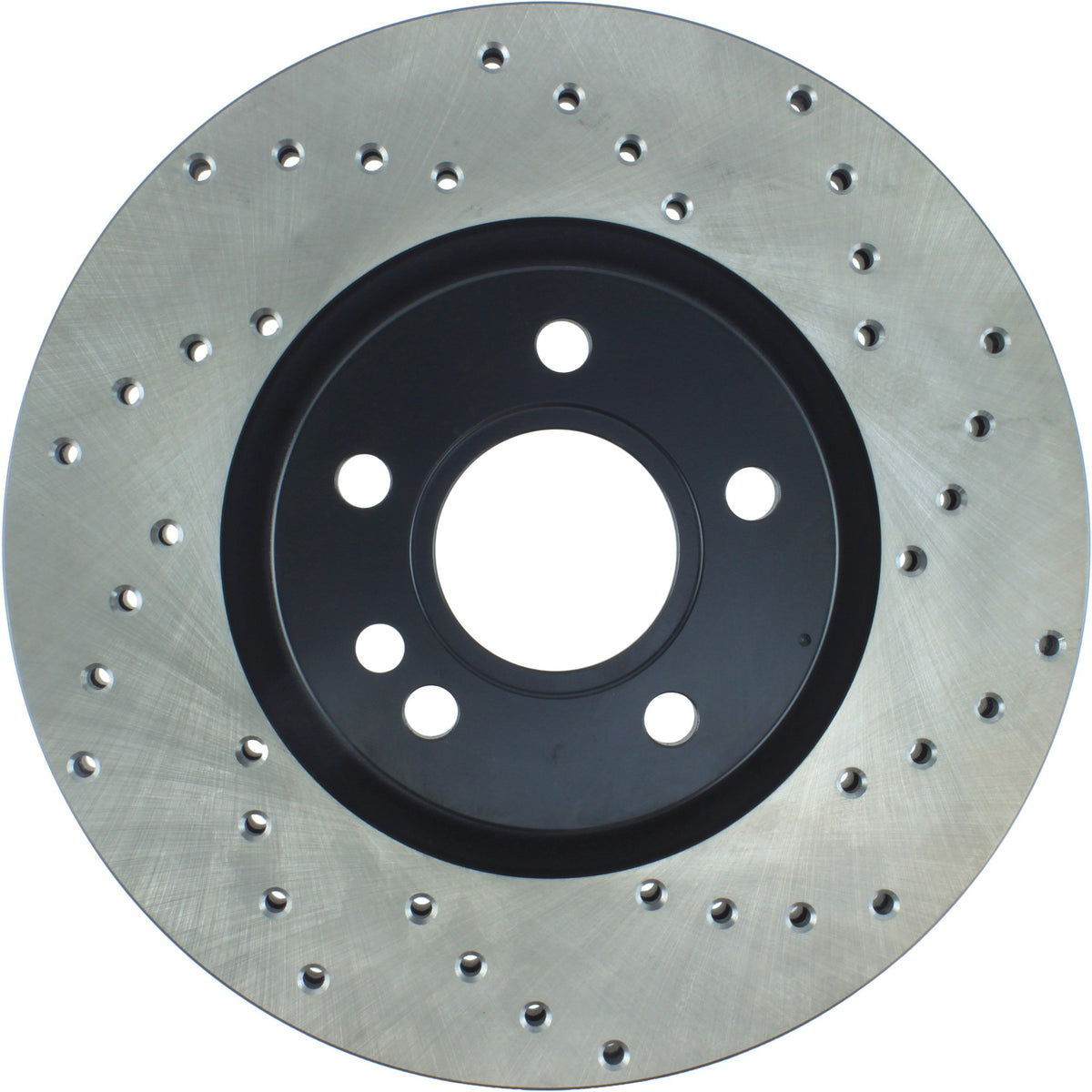 StopTech  Sport Cryo Cross Drilled Brake Rotor; Rear Left