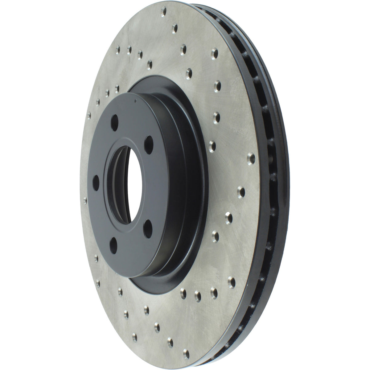 StopTech  Sport Cryo Cross Drilled Brake Rotor; Rear Left