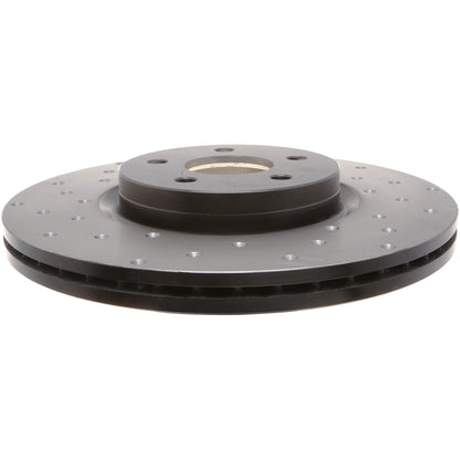 StopTech Sport Cryo Cross Drilled Brake Rotor; Front Left