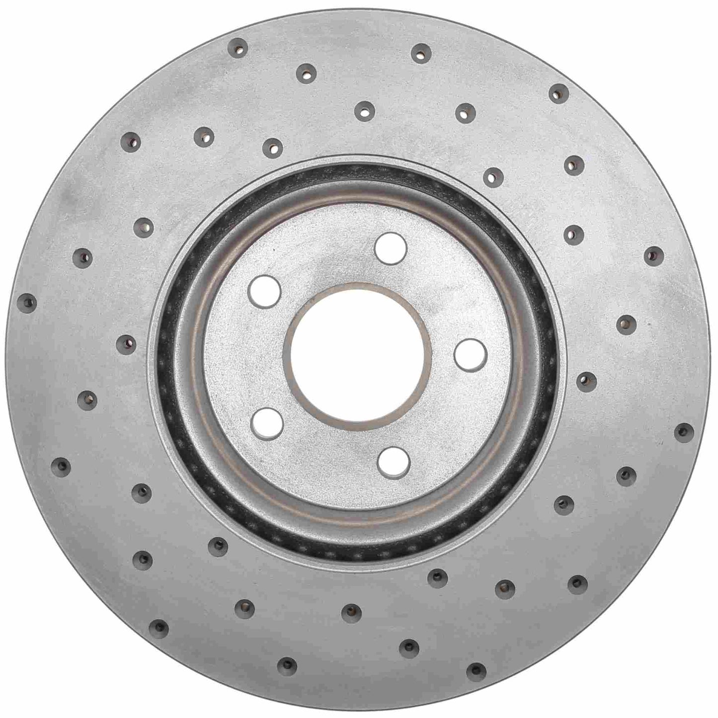 StopTech Sport Cryo Cross Drilled Brake Rotor; Front Left