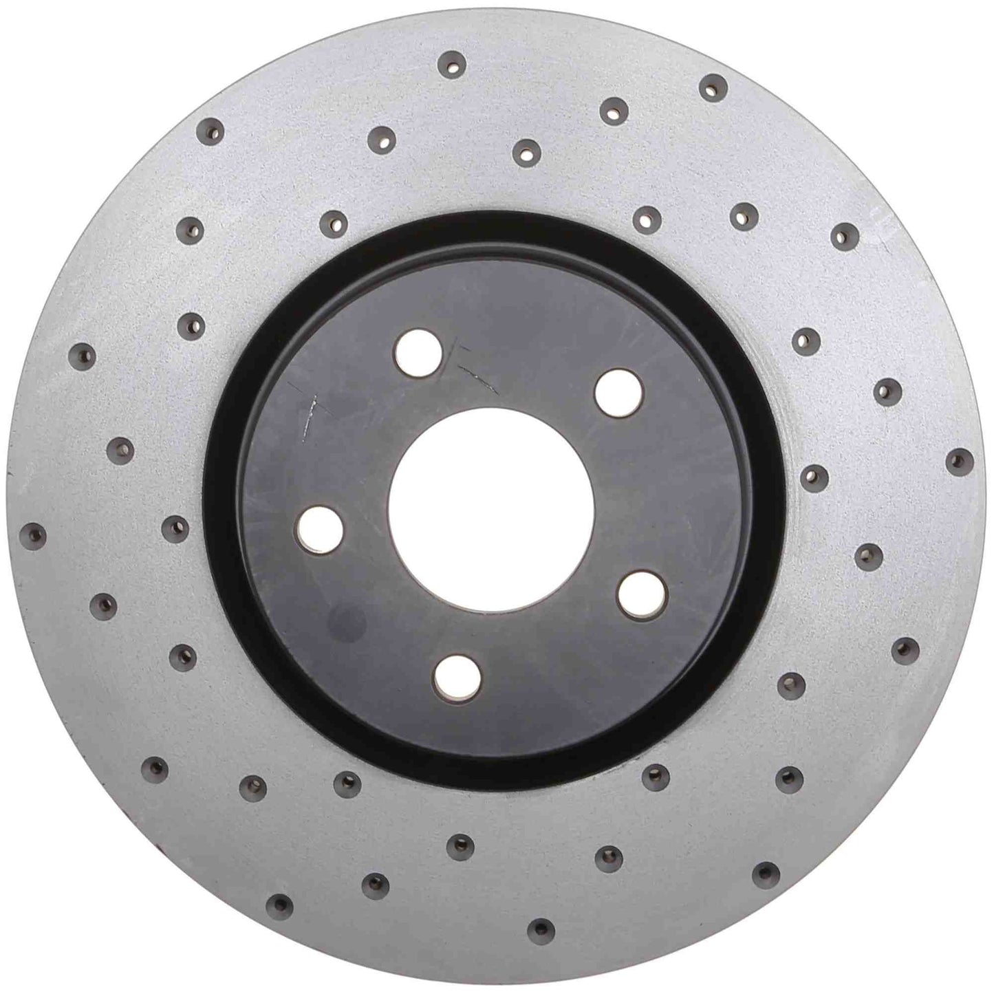 StopTech Sport Cryo Cross Drilled Brake Rotor; Front Left