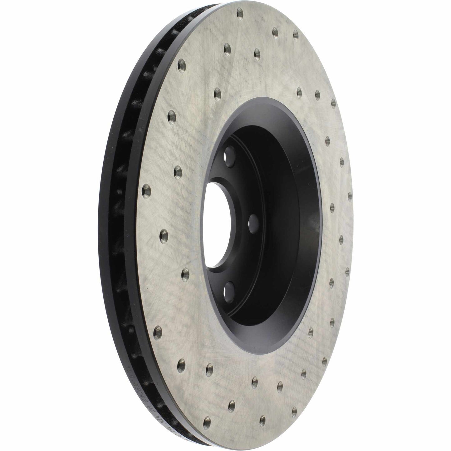 StopTech Sport Cryo Cross Drilled Brake Rotor; Front Right