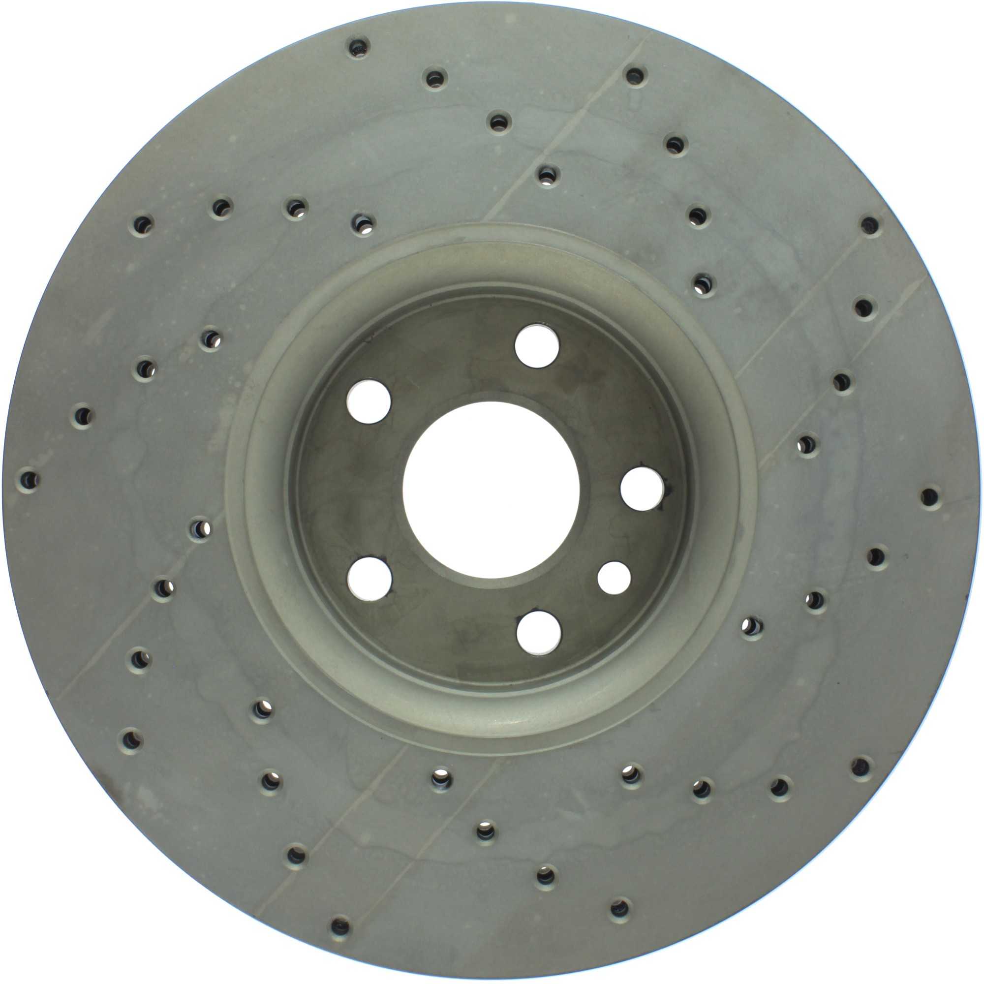 StopTech  Sport Cryo Cross Drilled Brake Rotor; Front Left