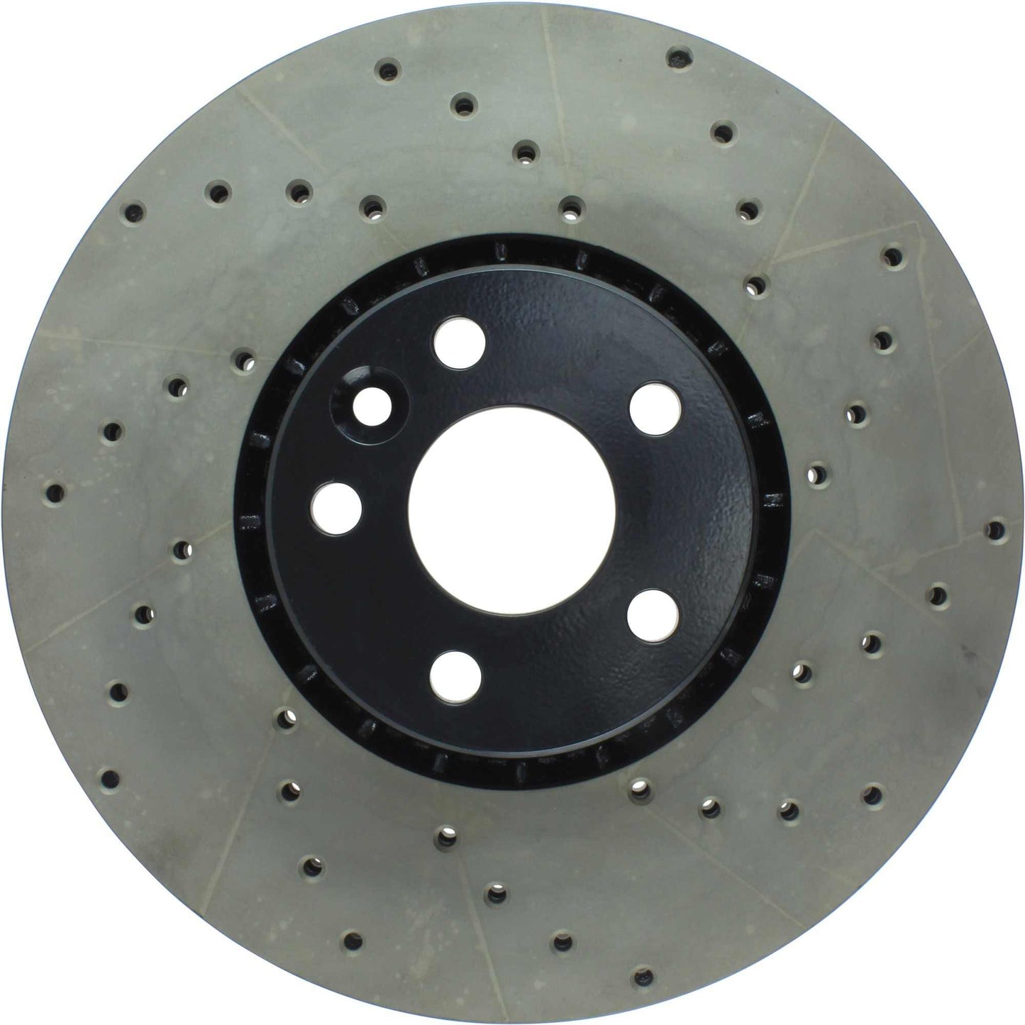 StopTech Sport Cryo Cross Drilled Brake Rotor; Front Right